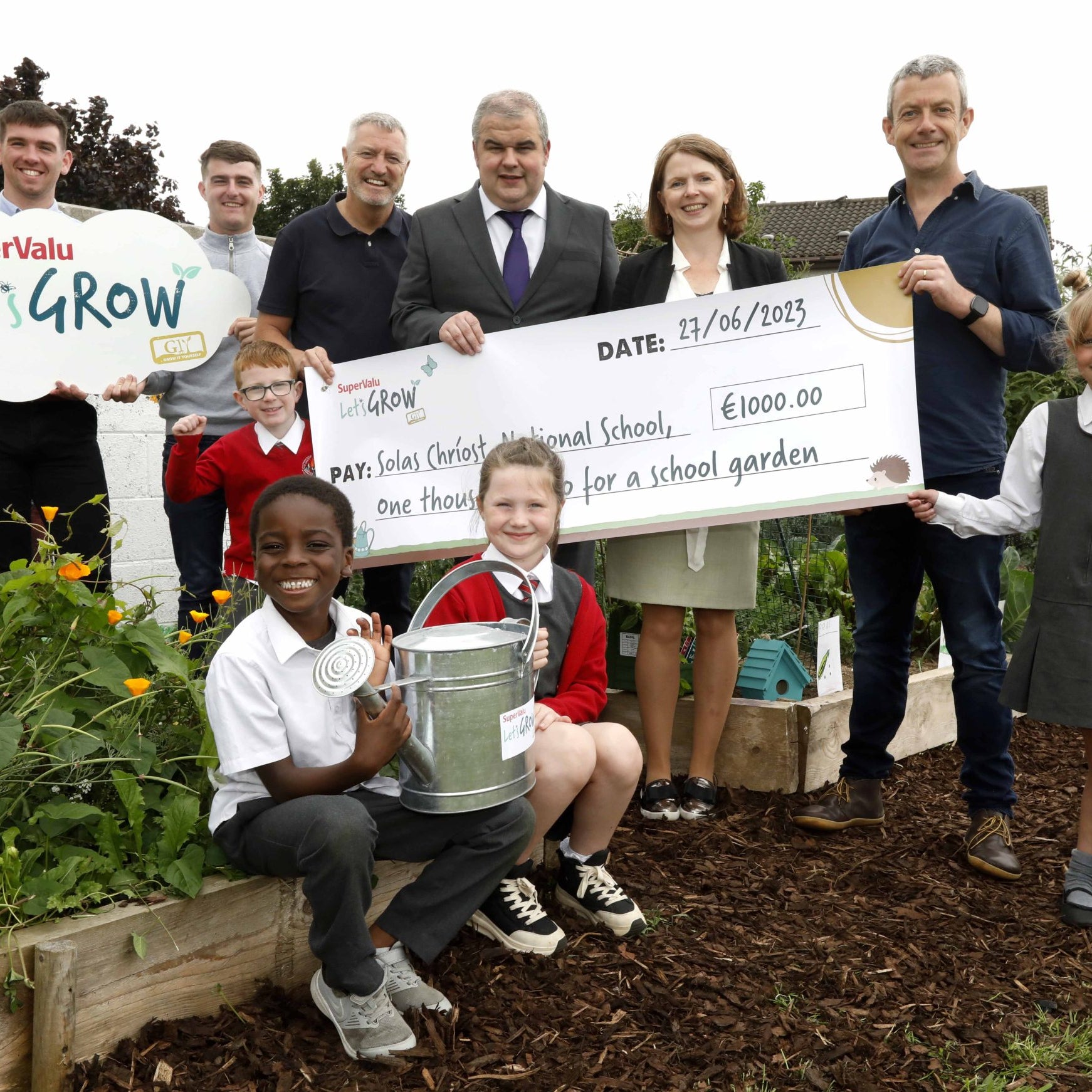 SuperValu Let's GROW winning school announced