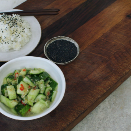 Smashed Cucumber Pickle