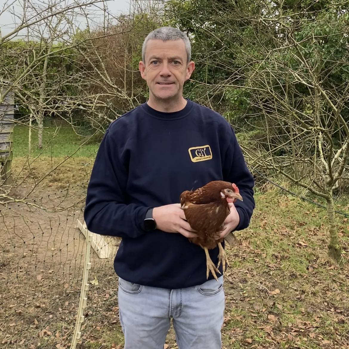 Learn how to keep hens at home with Mick Kelly from GIY