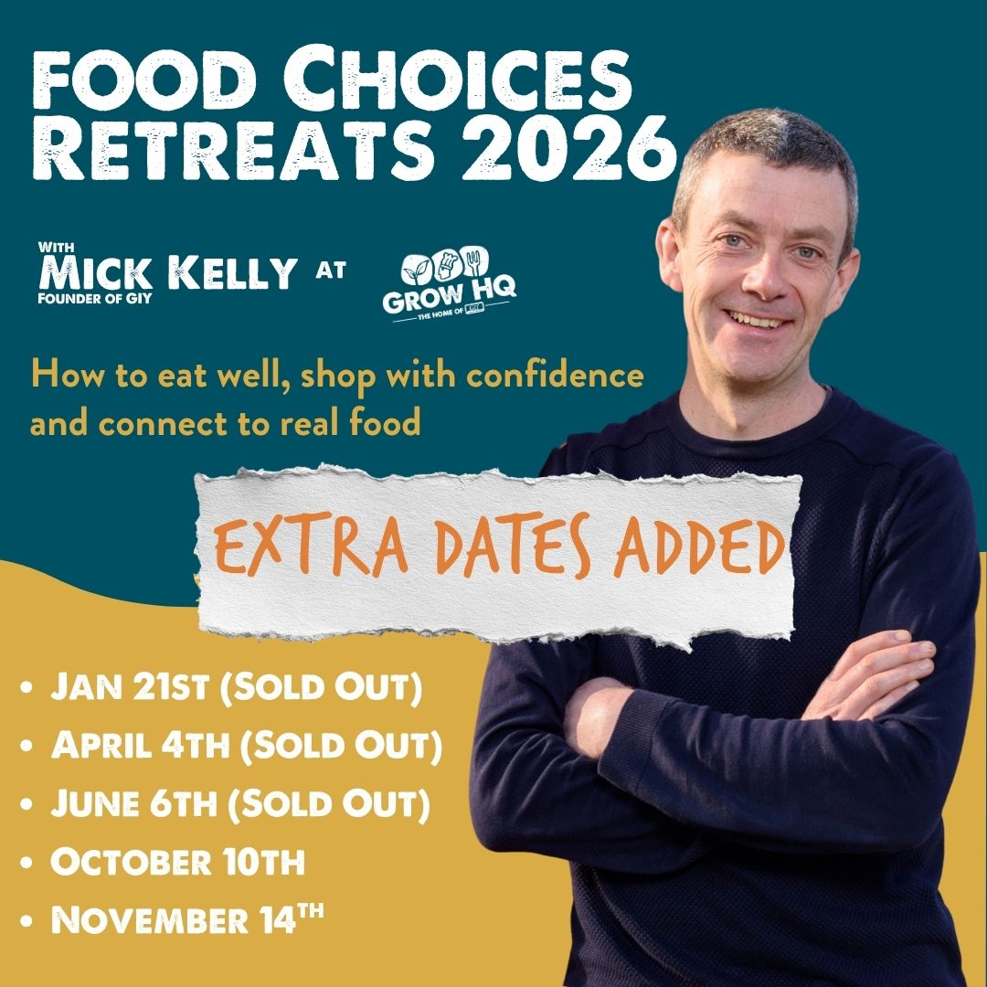Food Choices Retreat with Mick Kelly – GROW HQ
